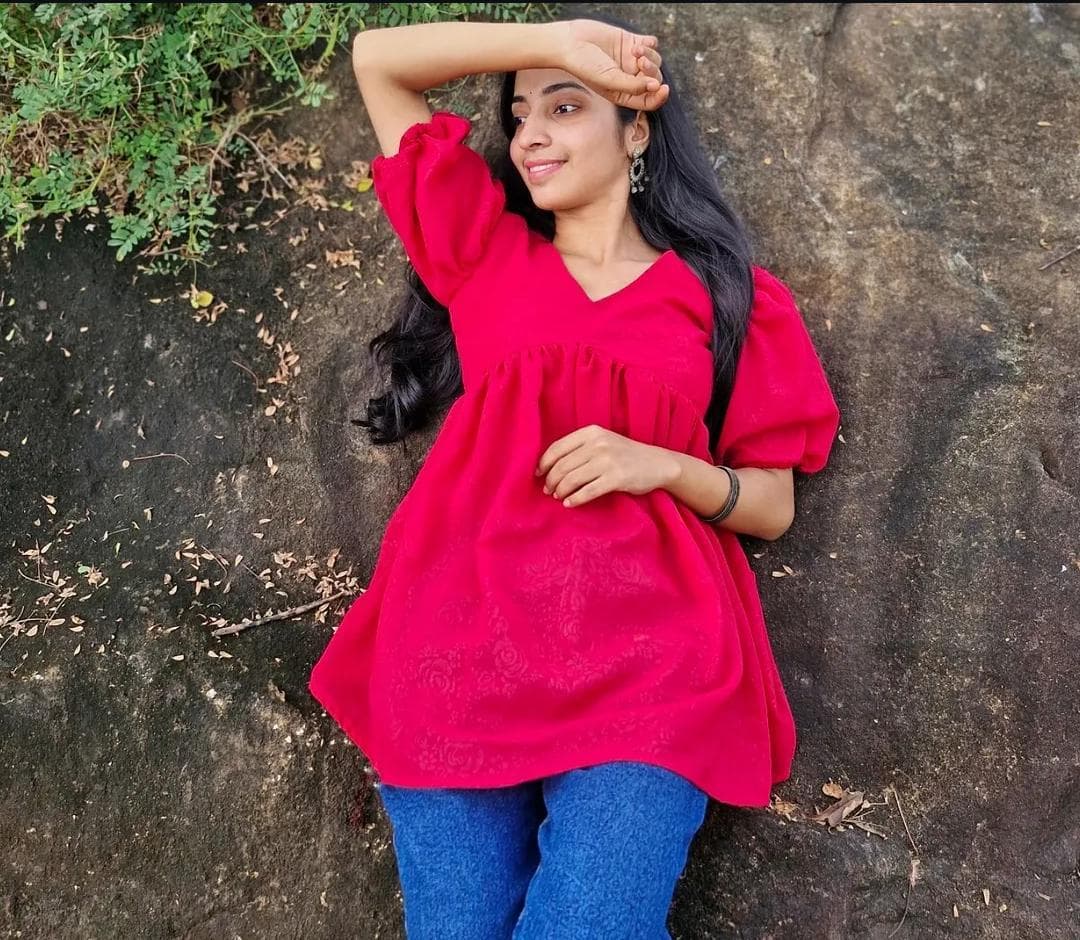 Rani Pink Peplum Top